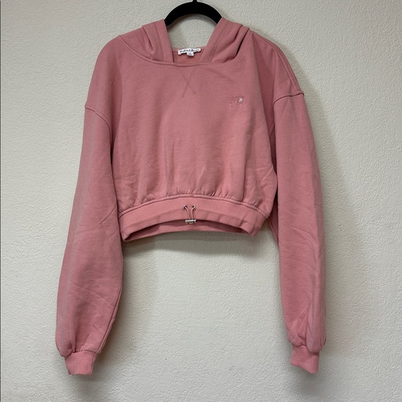 For Love And Lemons Josie Hooded crop Sweatshirt and pants set size S - Picture 4 of 7